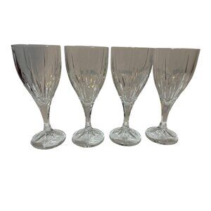 Vintage Godinger Ingrid Water Goblets-Set of 4